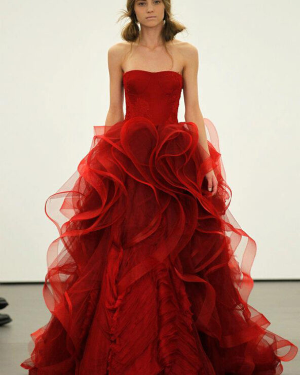 Vera Wang Spring Collection is All Red