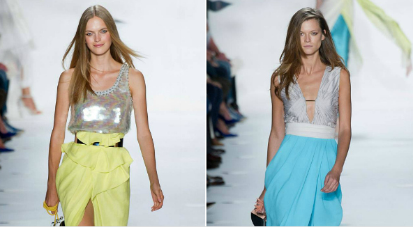 diann von furstenburg nyfw 2013 runway