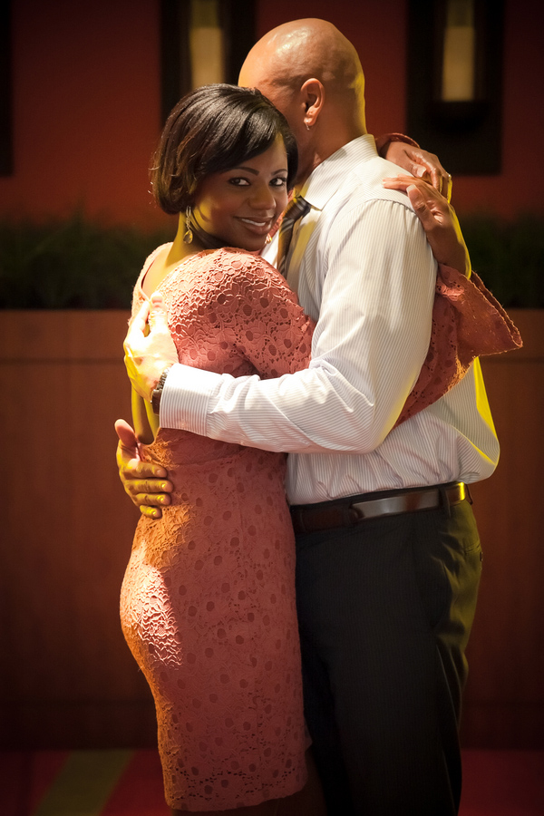 Crystal and Charles Are Engaged! :: An Uptown Charlotte Engagement Session at the Renaissance Hotel