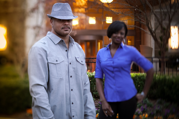 Crystal and Charles Are Engaged! :: An Uptown Charlotte Engagement Session at the Renaissance Hotel