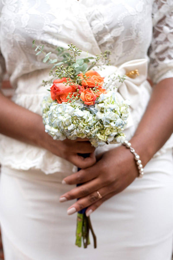 Vintage and Intimate Elopement-Style Wedding in Philadelphia, with DIY ...