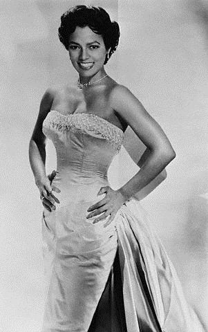 ca. 1900s --- Dorothy Dandridge Wearing Evening Gown --- Image by © Bettmann/CORBIS