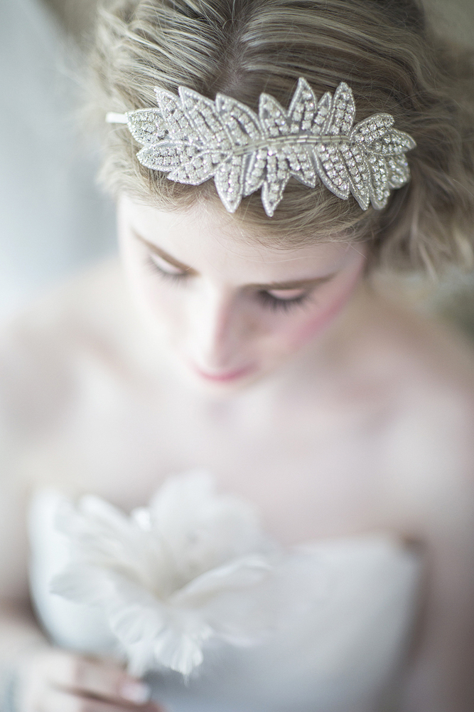 Image of Beaded Crystal Headband - LARISSA