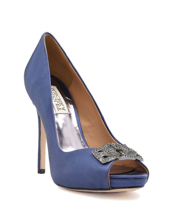 Tory Jewel Open Toe Pump by Badgley Mischka