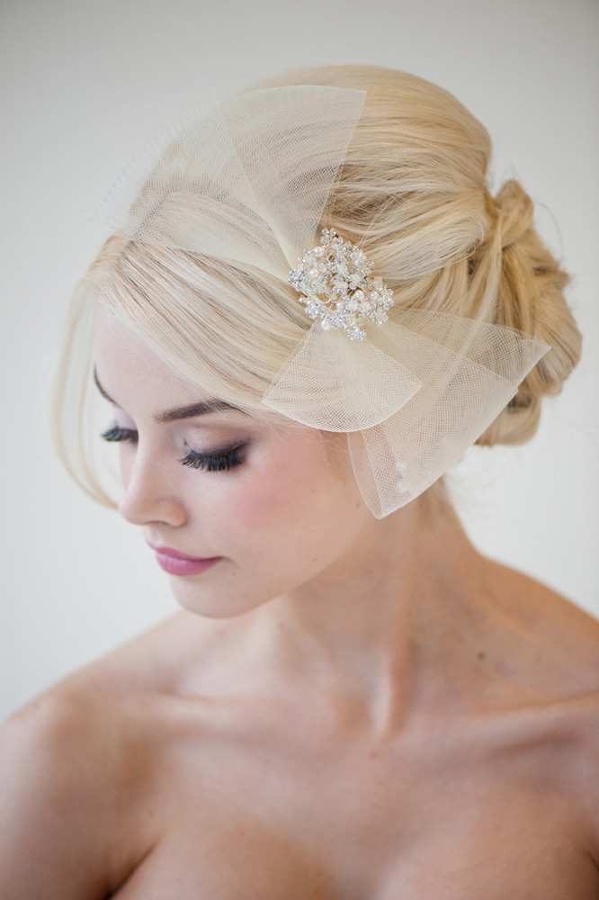 Image of Bridal Fascinator - CHARLOTTE