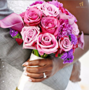 bridal bouquet from elle's couture events