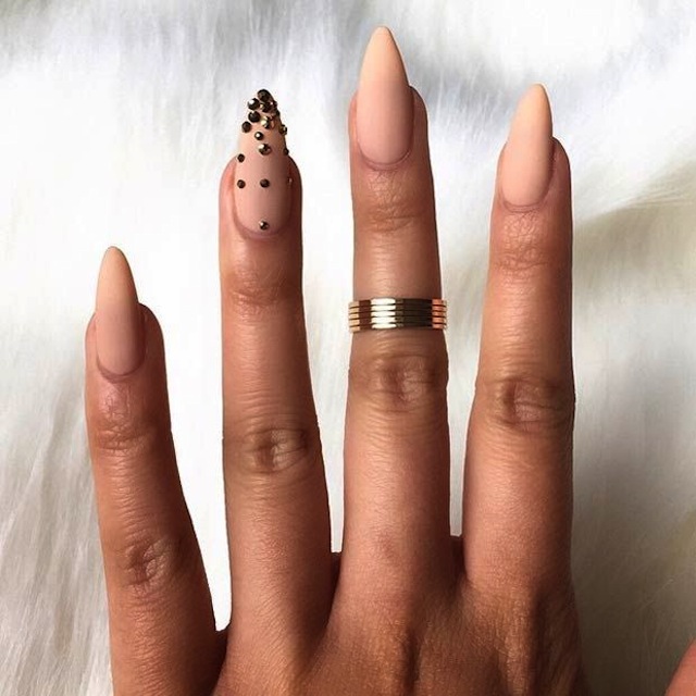studded_nude_nail_design