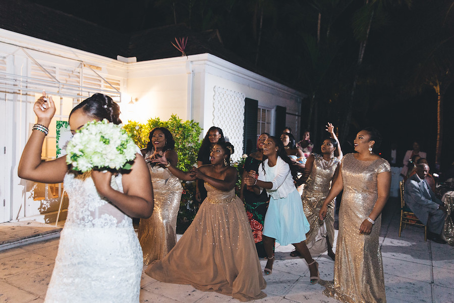 Bouquet Toss