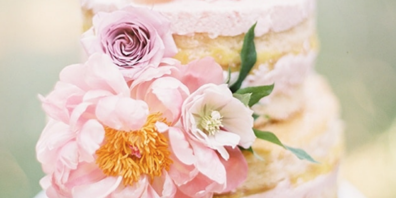 Pastel Floral Cake