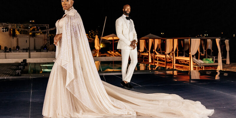 aisha hinds wedding dress