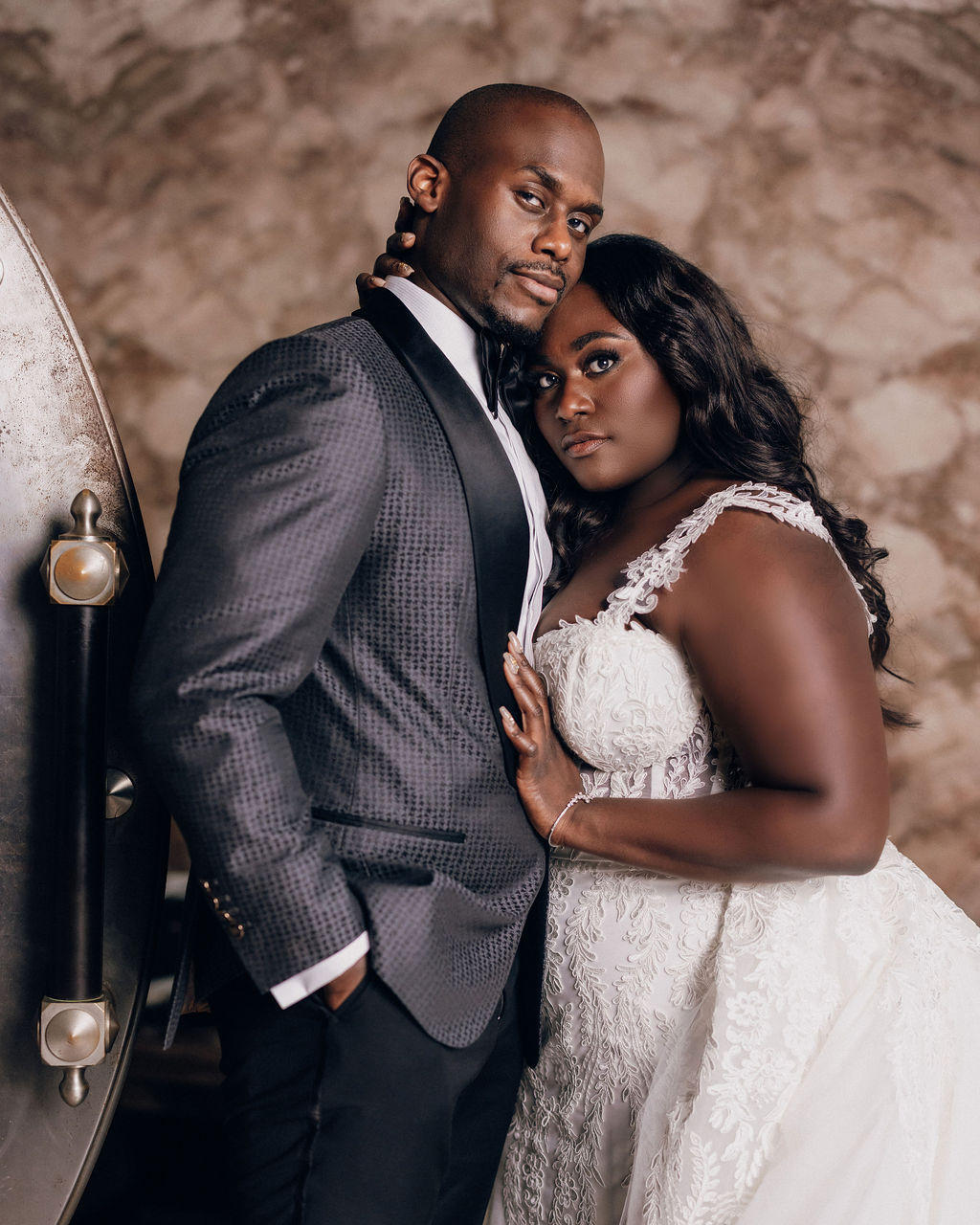 Danielle Brooks wearing her first gown/jumpsuit by Christian Siriano. 