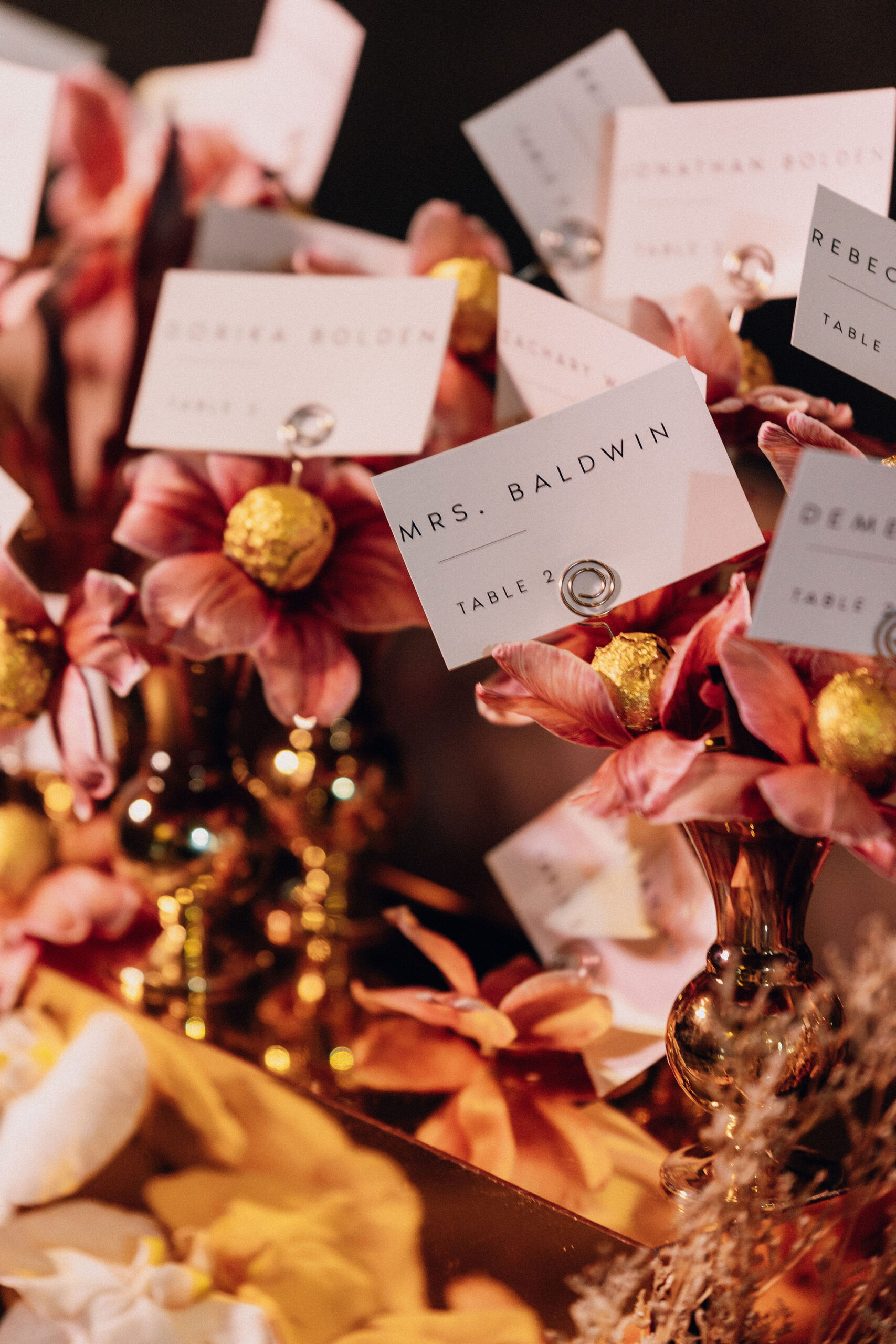 Danielle Brooks wedding stationery by Oda Creative