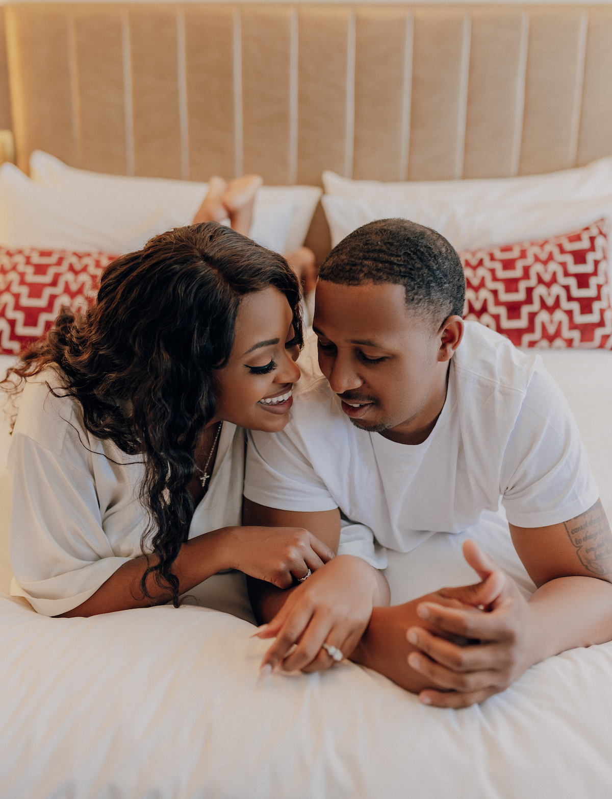 Larelle Malveaux & JoJuan Cranson at The Plaza Hotel of El Paso. Photos by Reem Photography.