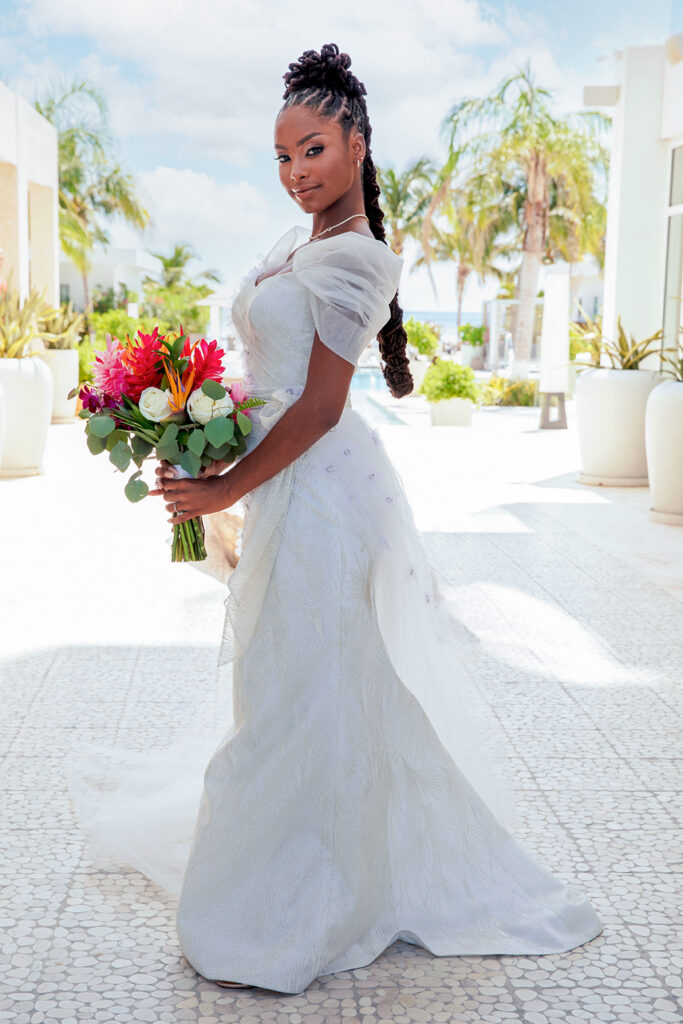 EbonyCattouse Events highlights Belize's beauty with reigning Miss Earth, Destiny Wagner, modeling at the Alaia Belize, Autograph Collection Hotel.