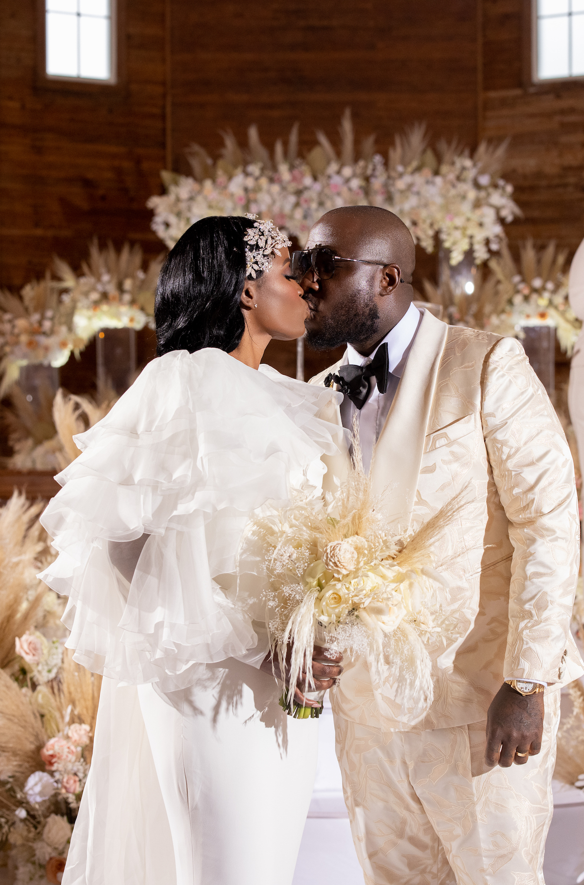Kye Nelson and her husband, Zuri, celebrate their 10 year vow renewal in New Orleans