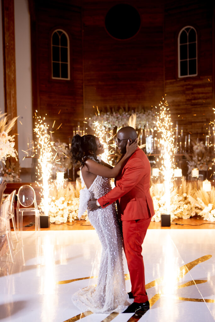 Kye Nelson and her husband, Zuri, celebrate their 10 year vow renewal in New Orleans