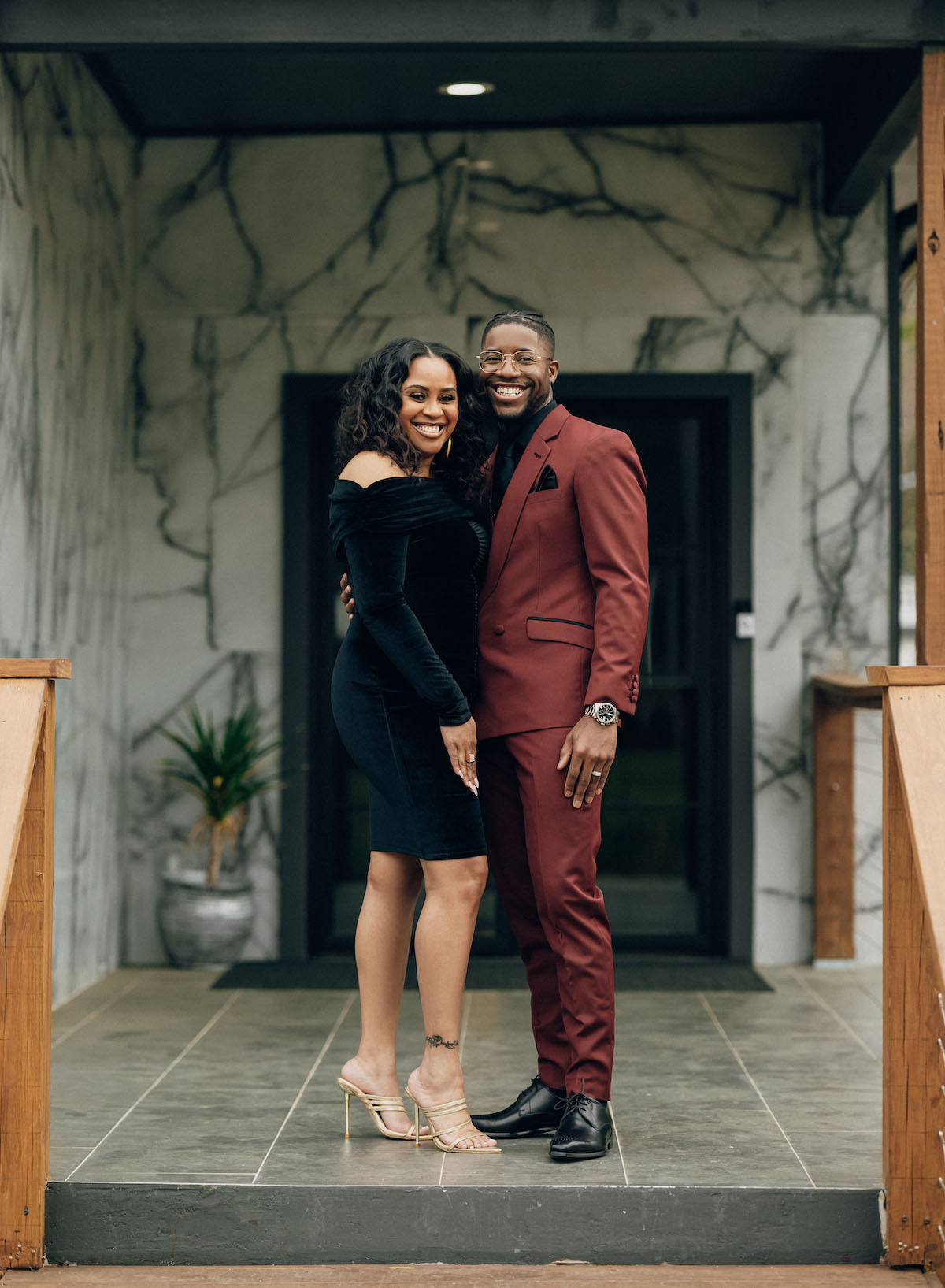 Epic elegance engagement in Atlanta, Georgia 