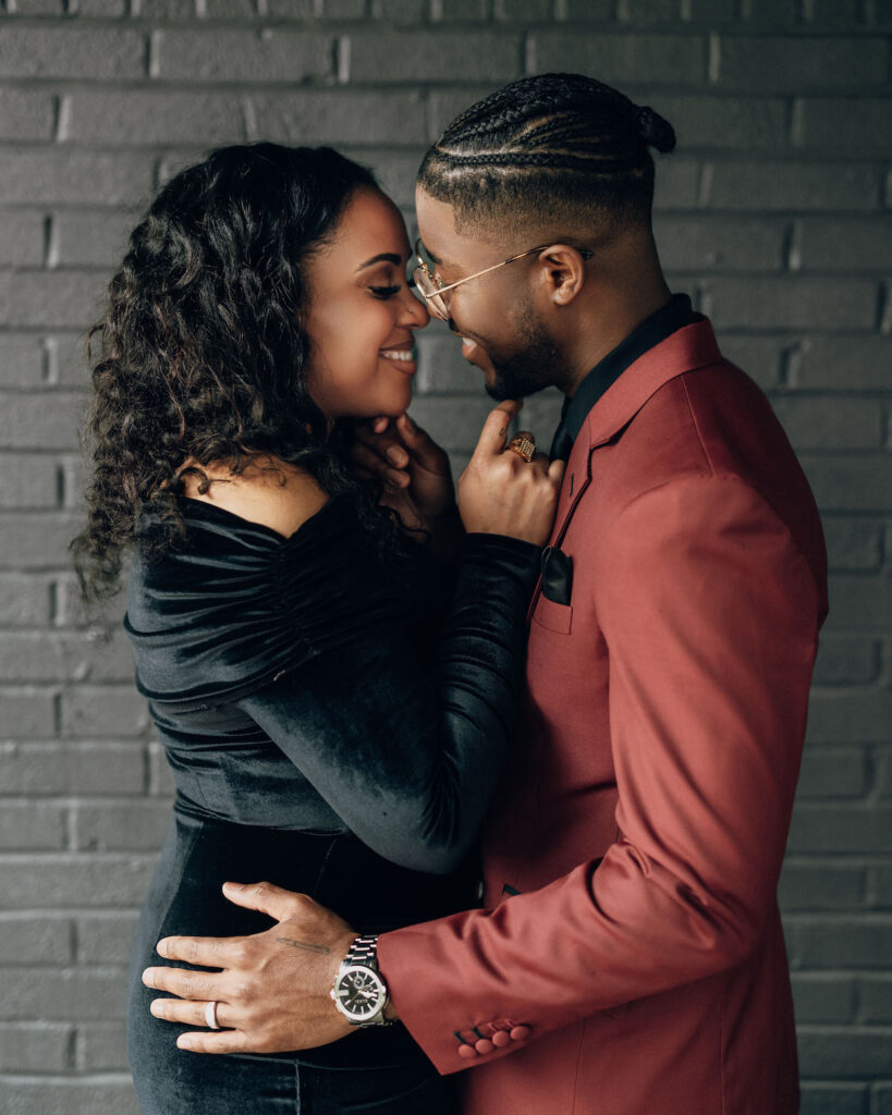 Epic elegance engagement in Atlanta, Georgia