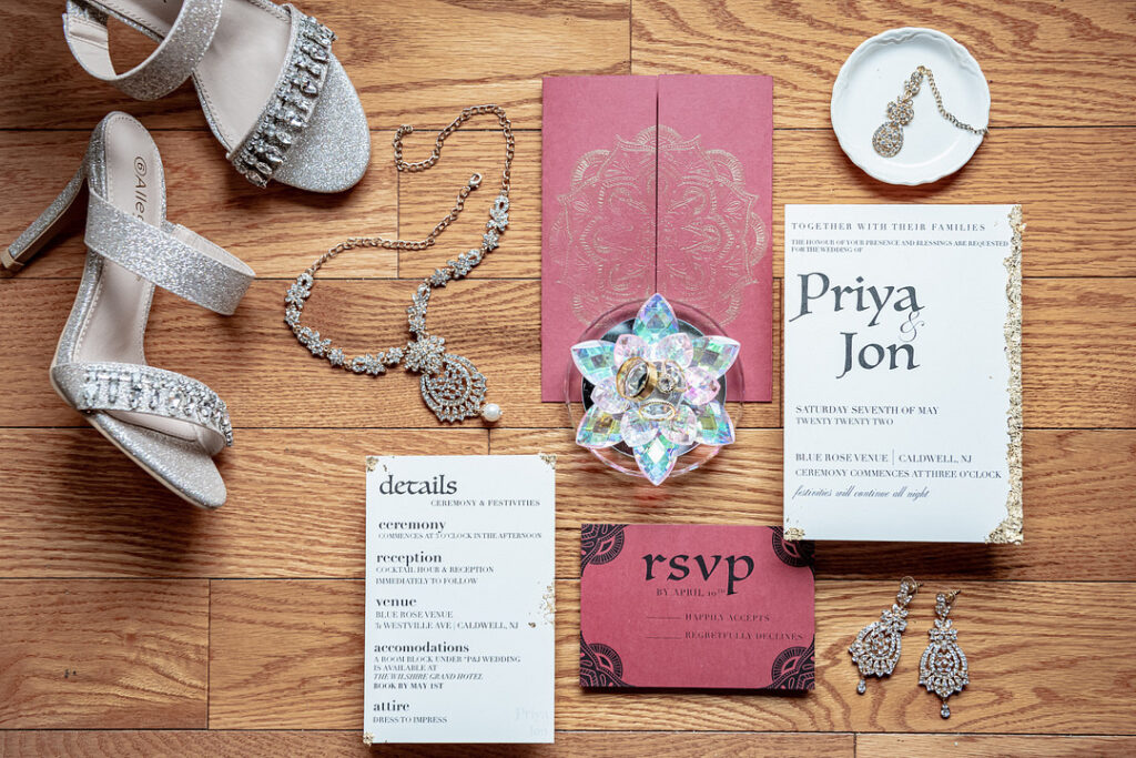 Stationery from Multicultural romance-styled shoot in Caldwell New Jersey by Adriannie of Flawless Events by Adriannie