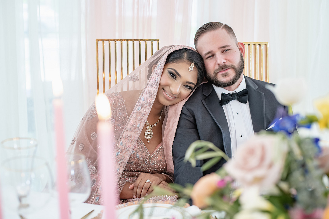 Multicultural romance-styled shoot in Caldwell New Jersey by Adriannie of Flawless Events by Adriannie