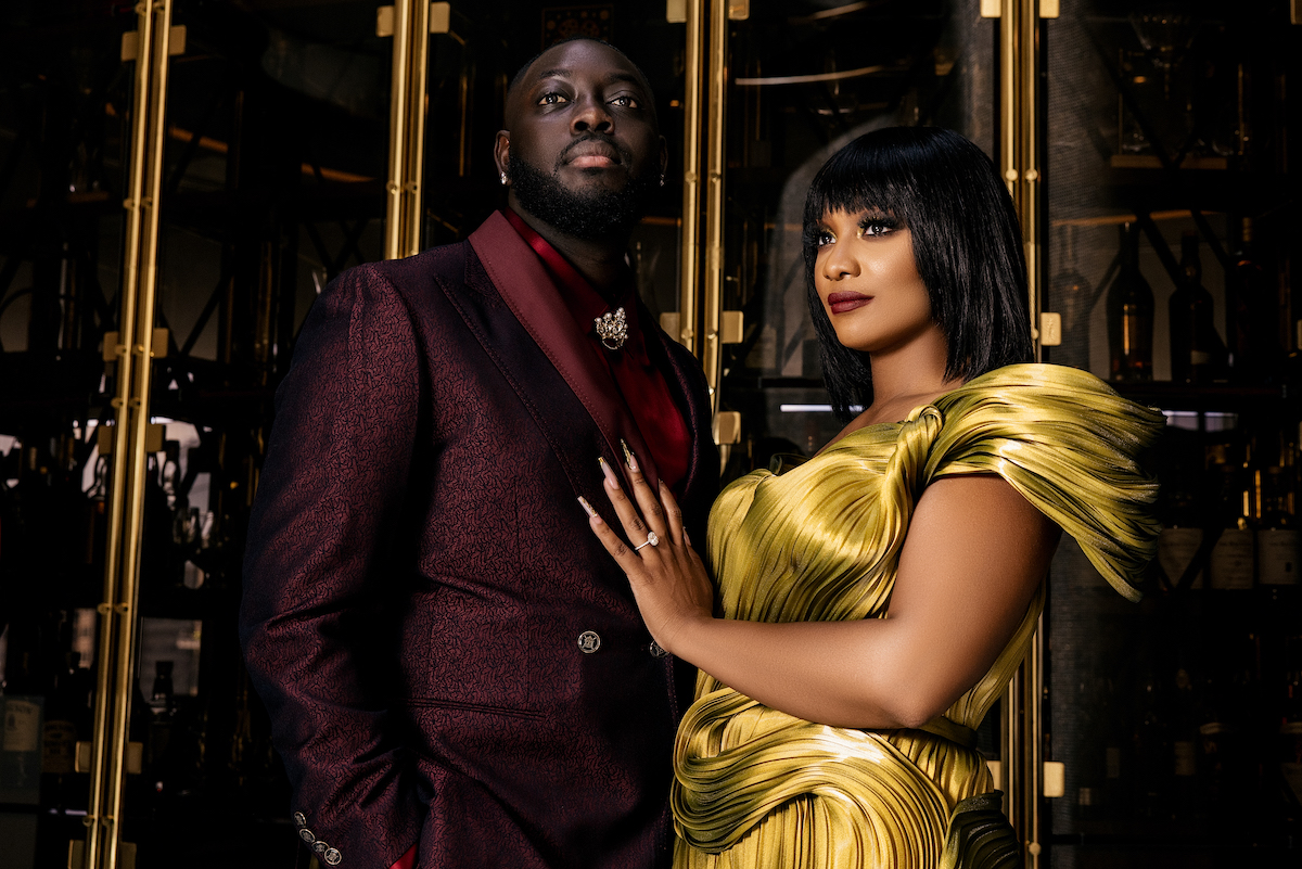 Featured in MunaLuchi Bridal Magazine, Issue No. 27, Amy & Sam's engagement session highlights their shared artistic and eclectic style while also paying tribute to their individual Ghanaian and Washingtonian roots.