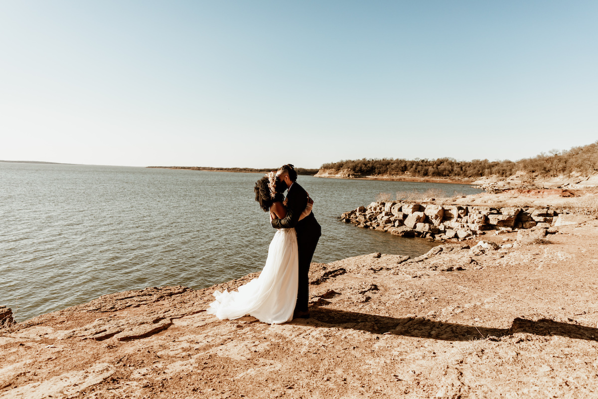 Boho chic elopement