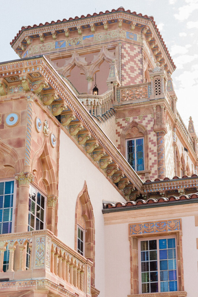 Style and art collided in this engagement session at the Ringling Museum which had us crushing on red bottoms and dreamy outdoor scenery.