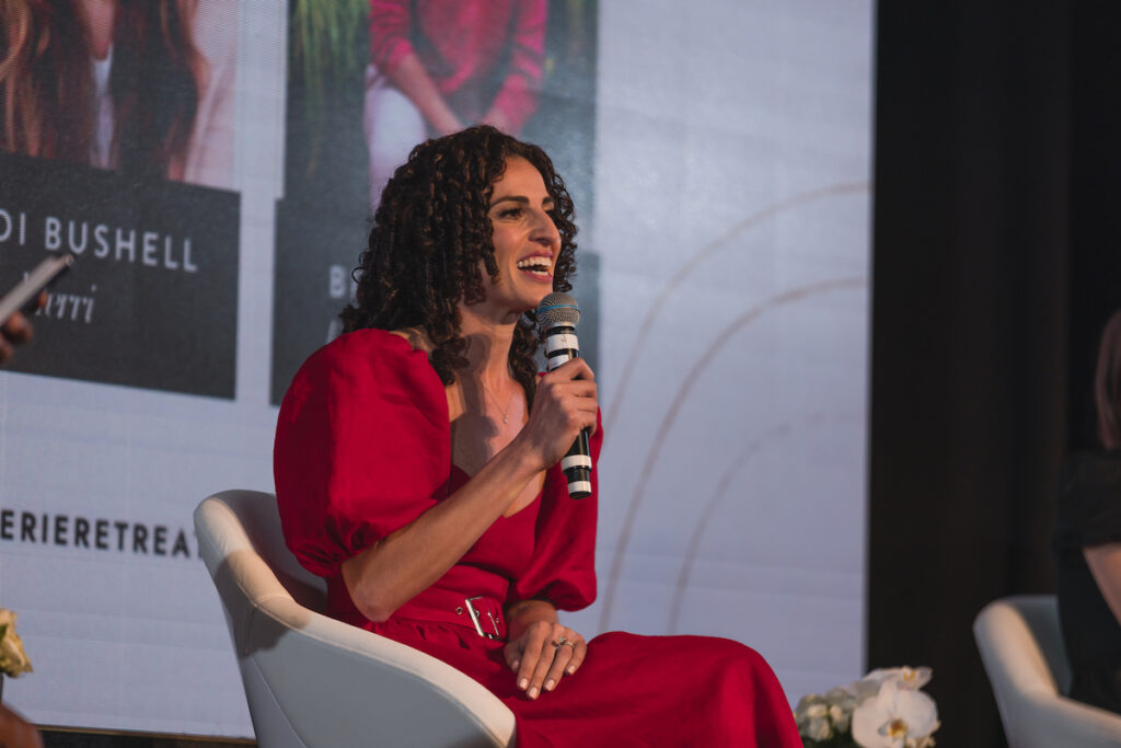 Nora Sheils of Rock Paper Coin Speaks at Coterie Retreat 2022 in Montego Bay, Jamaica.