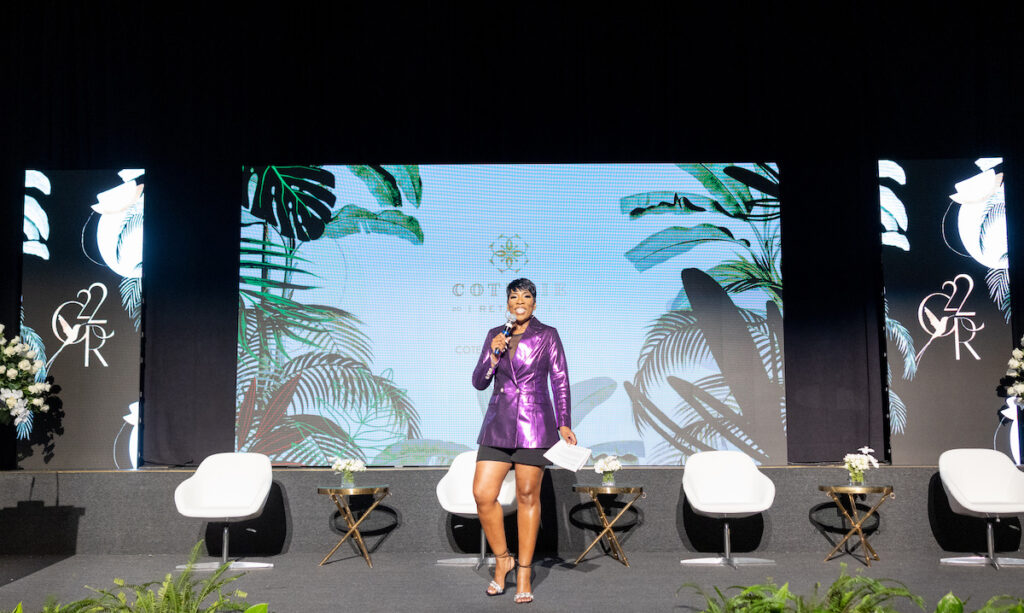 Karli Harvey Raymond is Emcee at Coterie Retreat 2022