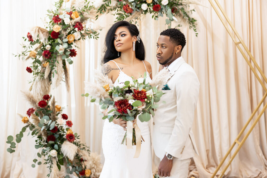 Elegant bohemian wedding in Atlanta