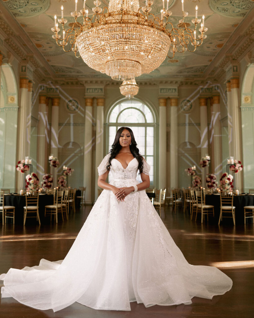 REEM Photography captured Trinidad Bombshell, Monique, and Southern Gentleman, Alphonso, say "I Do" at The Biltmore Ballroom in Atlanta, GA.