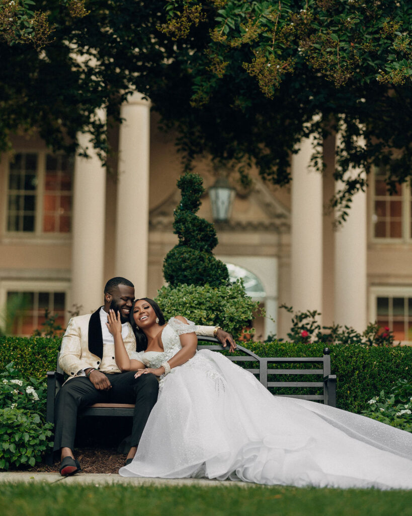 REEM Photography captured Trinidad Bombshell, Monique, and Southern Gentleman, Alphonso, say "I Do" at The Biltmore Ballroom in Atlanta, GA.