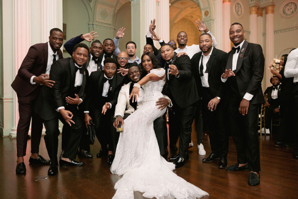 REEM Photography captured Trinidad Bombshell, Monique, and Southern Gentleman, Alphonso, say "I Do" at The Biltmore Ballroom in Atlanta, GA.