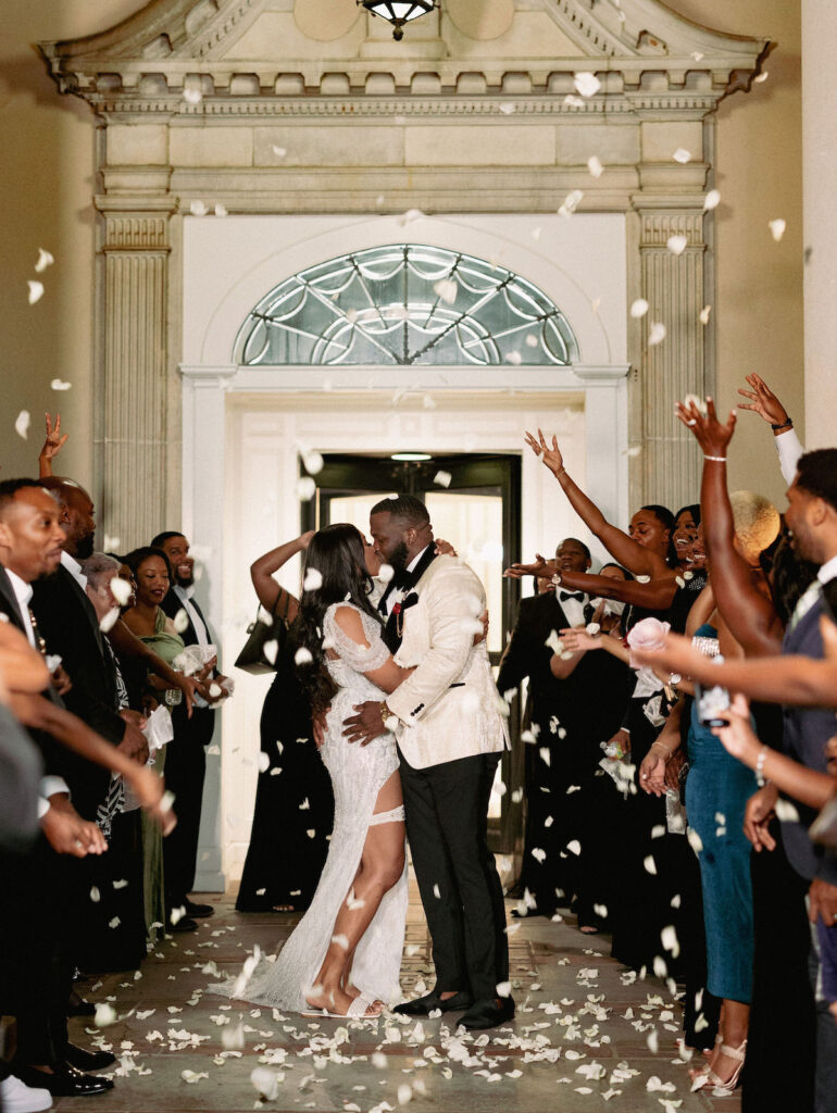 REEM Photography captured Trinidad Bombshell, Monique, and Southern Gentleman, Alphonso, say "I Do" at The Biltmore Ballroom in Atlanta, GA.