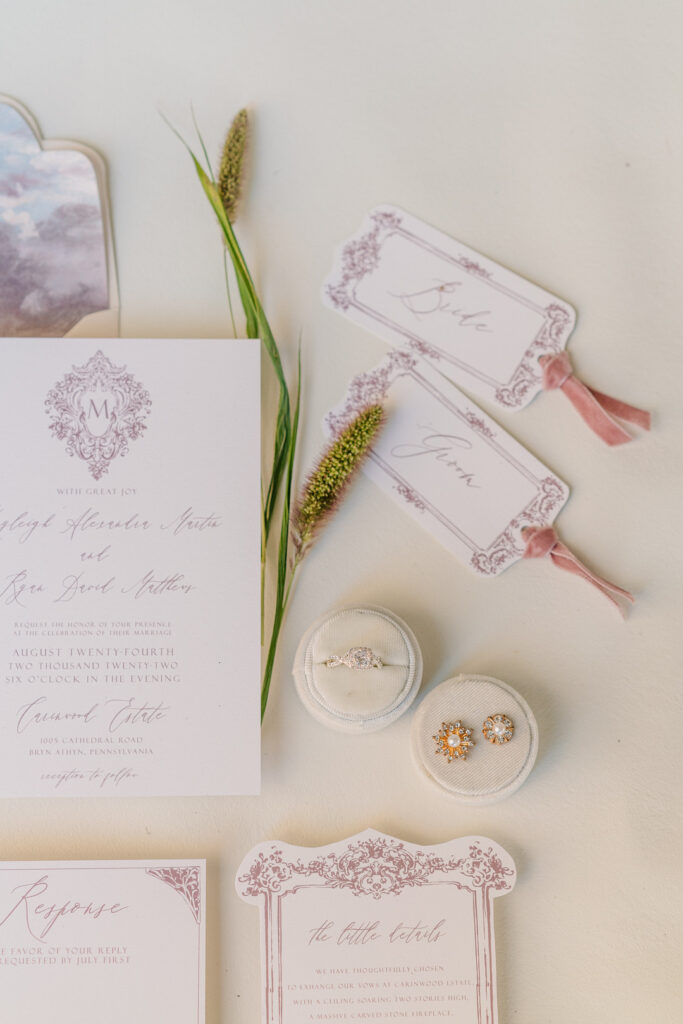 Captured by Photography by Jo, this wedding editorial at the Cairnwood Estate is brimming with gorgeous spring wedding inspiration!
