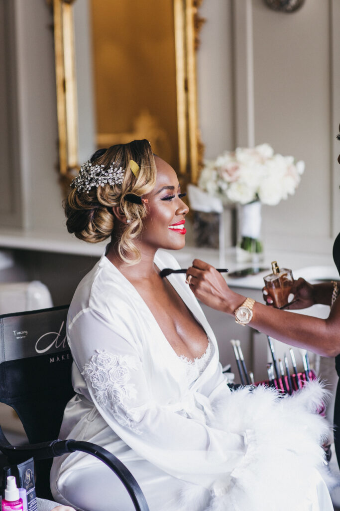 Abigail and Ramon's regal fairytale wedding featured all-white florals, refined decor, and an exquisite venue!