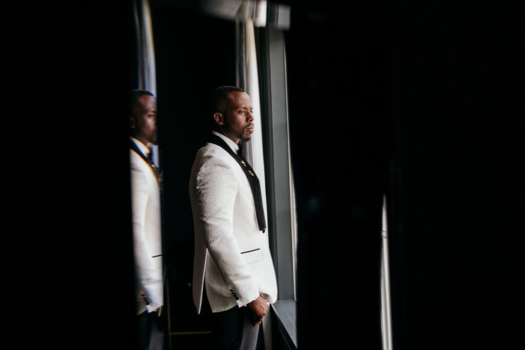 Abigail and Ramon's regal fairytale wedding featured all-white florals, refined decor, and an exquisite venue!