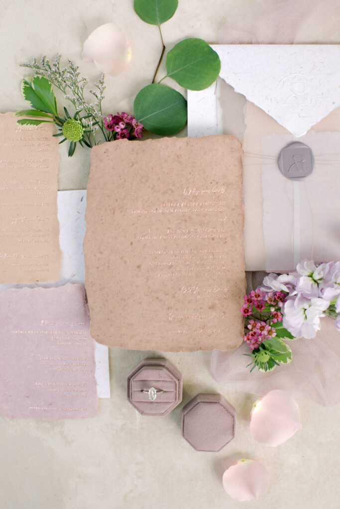 Rebecca and Kevin blended modern elements with tradition and culture at their chic and modern spring chapel wedding!
