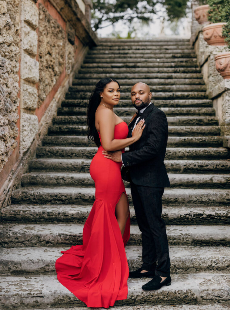 Featured in Issue 28, this classic & timeless engagement session at the Vizcaya Museum and Gardens in Miami, FL, features a sexy Miami theme.