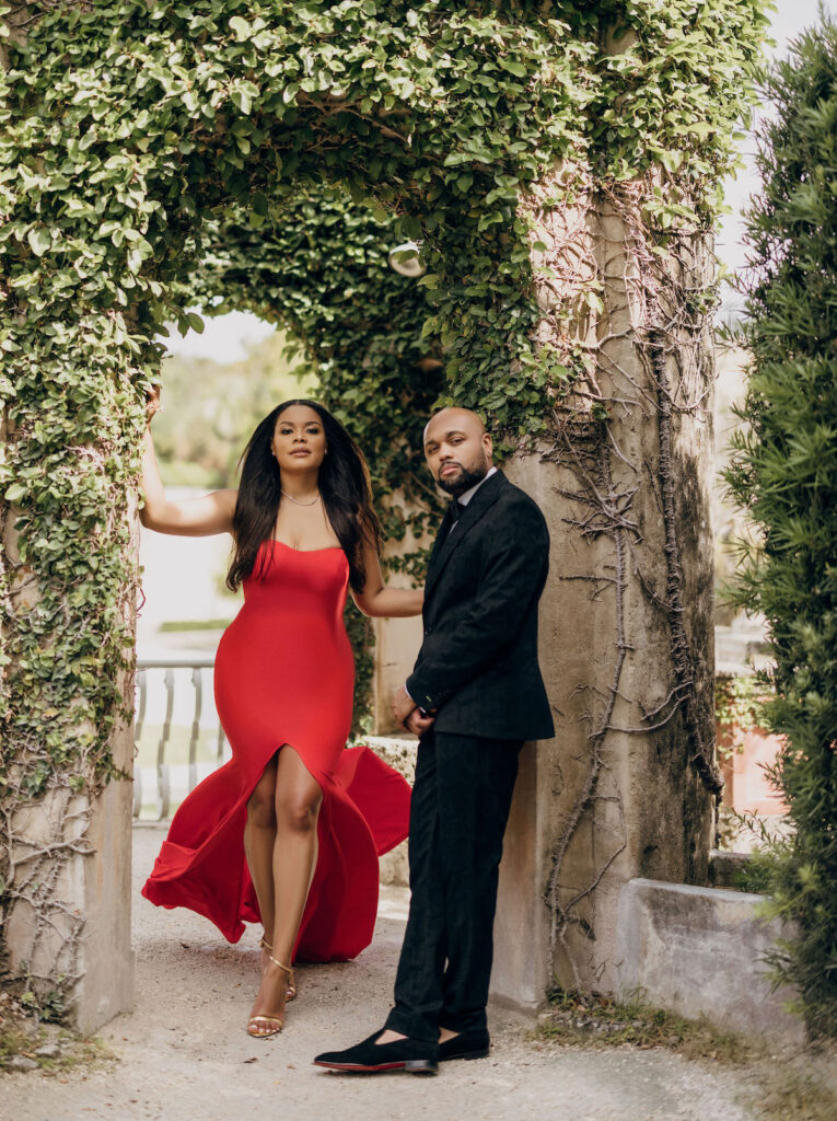 Featured in Issue 28, this classic & timeless engagement session at the Vizcaya Museum and Gardens in Miami, FL, features a sexy Miami theme.