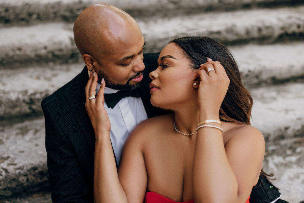 Featured in Issue 28, this classic & timeless engagement session at the Vizcaya Museum and Gardens in Miami, FL, features a sexy Miami theme.