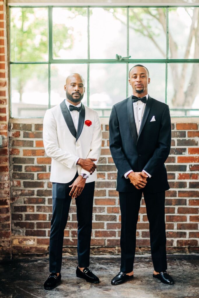 While Orlando and Canetra's wedding at The Foundry at Puritan Mill is "simply elegant," there was nothing simple about their stunning nuptials!