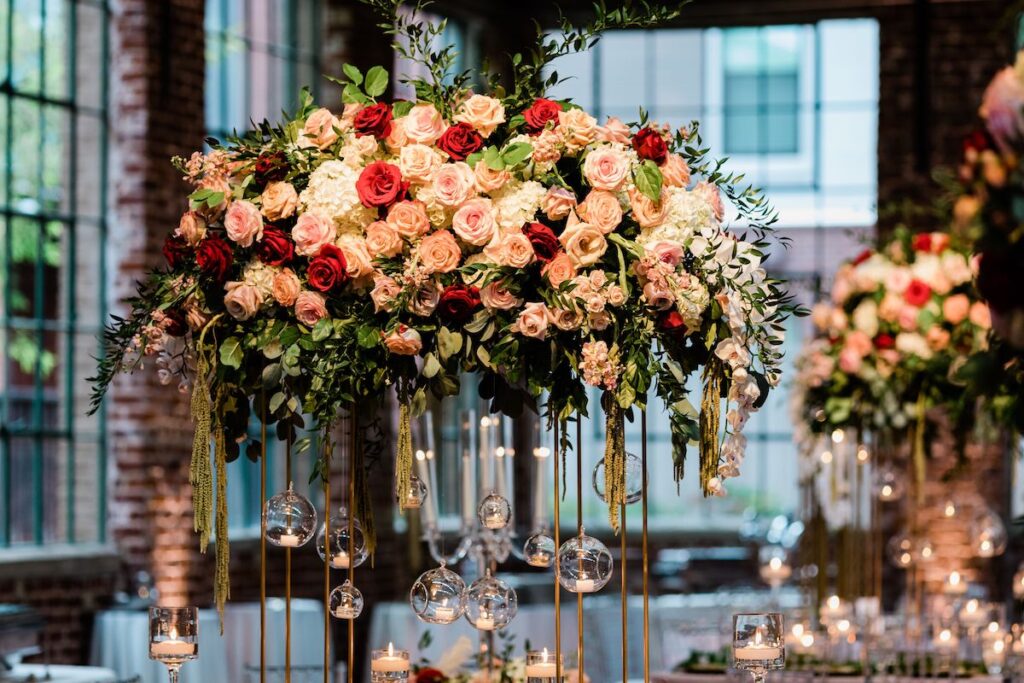 While Orlando and Canetra's wedding at The Foundry at Puritan Mill is "simply elegant," there was nothing simple about their stunning nuptials!