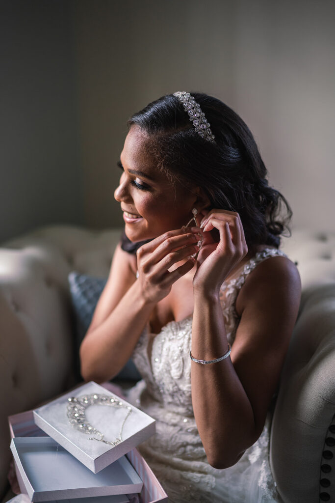 The Datcher's timeless wedding at Rose Hill Manor in Leesburg, Virginia, exudes the utmost sophistication with an emotional first touch, a rich burgundy and ivory color palette, and a lively reception.