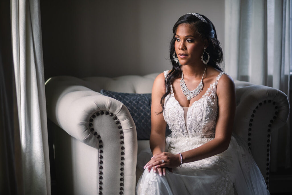 The Datcher's timeless wedding at Rose Hill Manor in Leesburg, Virginia, exudes the utmost sophistication with an emotional first touch, a rich burgundy and ivory color palette, and a lively reception.