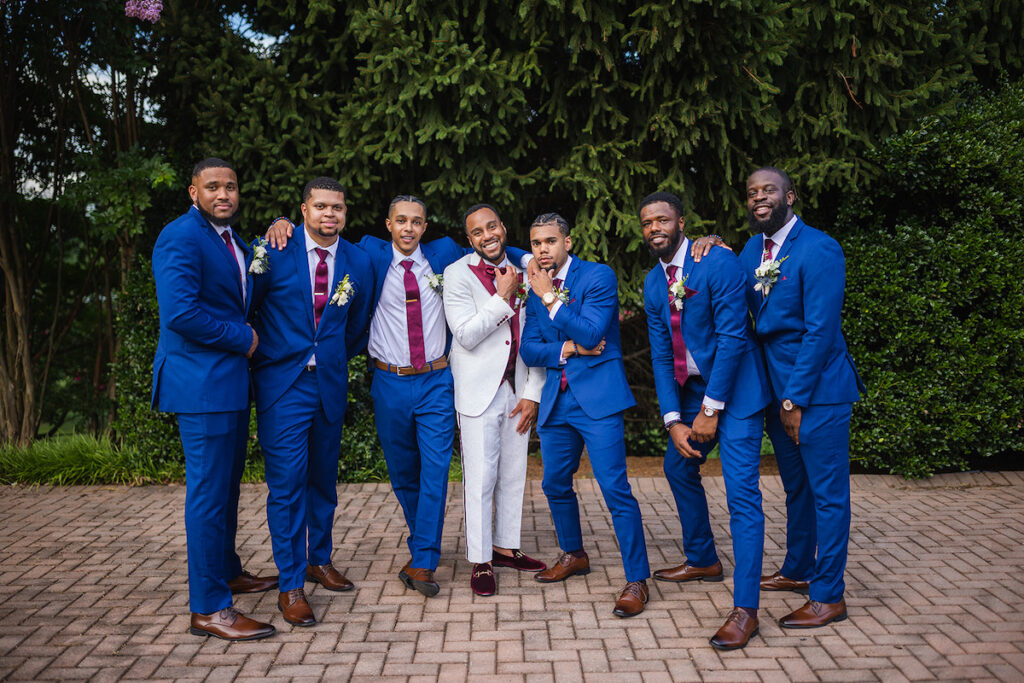 The Datcher's timeless wedding at Rose Hill Manor in Leesburg, Virginia, exudes the utmost sophistication with an emotional first touch, a rich burgundy and ivory color palette, and a lively reception.