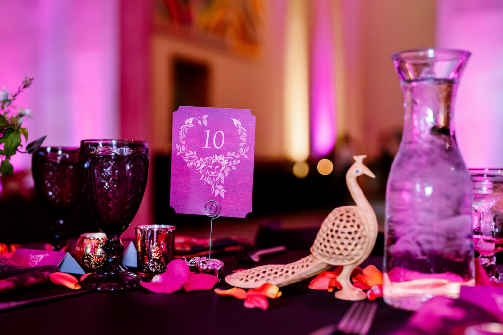 Adam and Shiveta's 3-day wedding celebration culminated in a colorful pink ceremony at the Minneapolis Institute of Arts! 