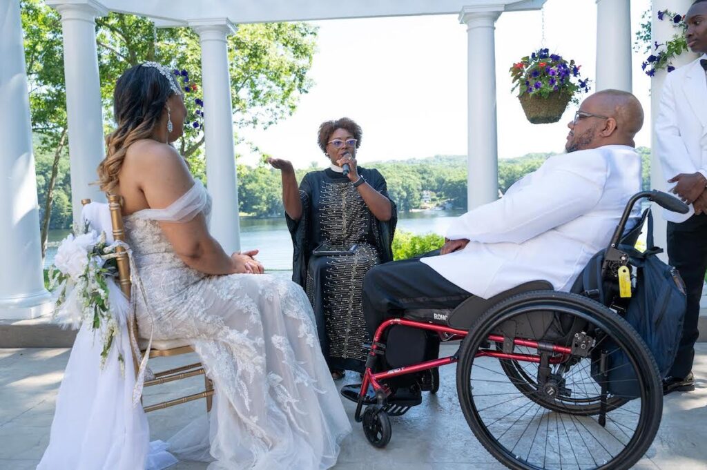 We are going Behind The Brand with Muna Coterie Wedding Officiant, Reverend Orsella R. Hughes, of Serenity Ceremonies by Reverend Orsella, LLC.