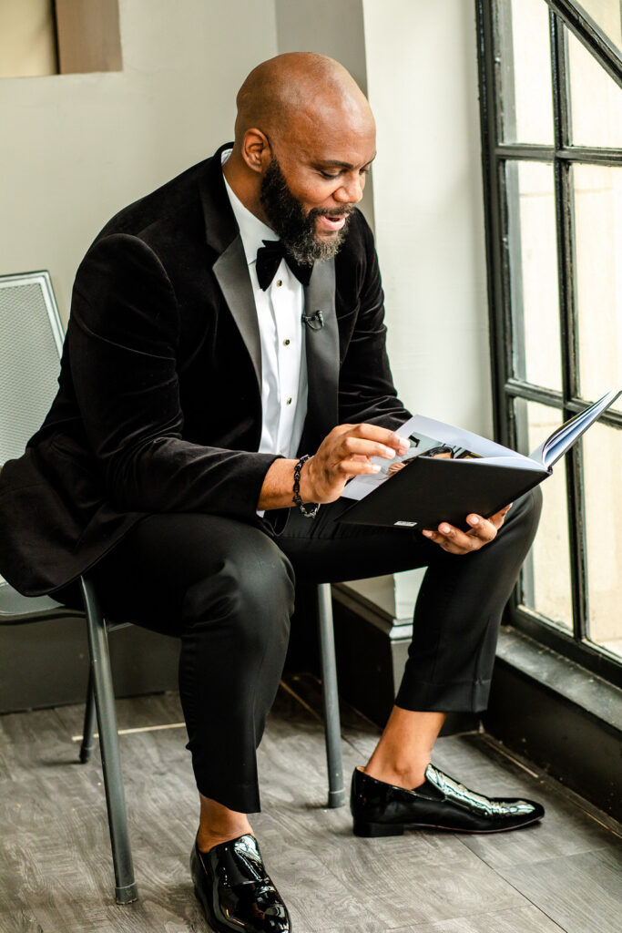 Jeremiah and Candace's luxe ballroom wedding in South Carolina featured oh-so-pretty red florals with an elegantly chic style.