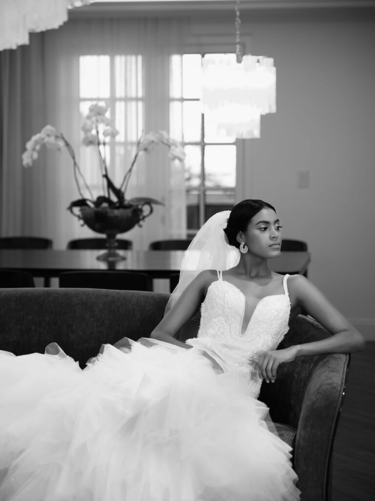 Former Miss Panama 2022, Cecilia Del Carmen Medina, stars in this gorgeous bridal editorial at the Sofitel Legend Hotel in Casco Viejo, Panama.